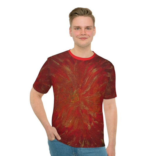 Red Explosion T-shirt - Sarwat Collection 020
